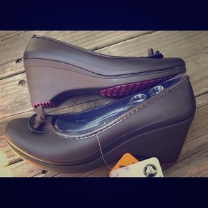 CROCS Shoes - Crocs Lydia wedge slip on size 7 CROCS Shoes - Crocs Lydia wedge slip on size 7